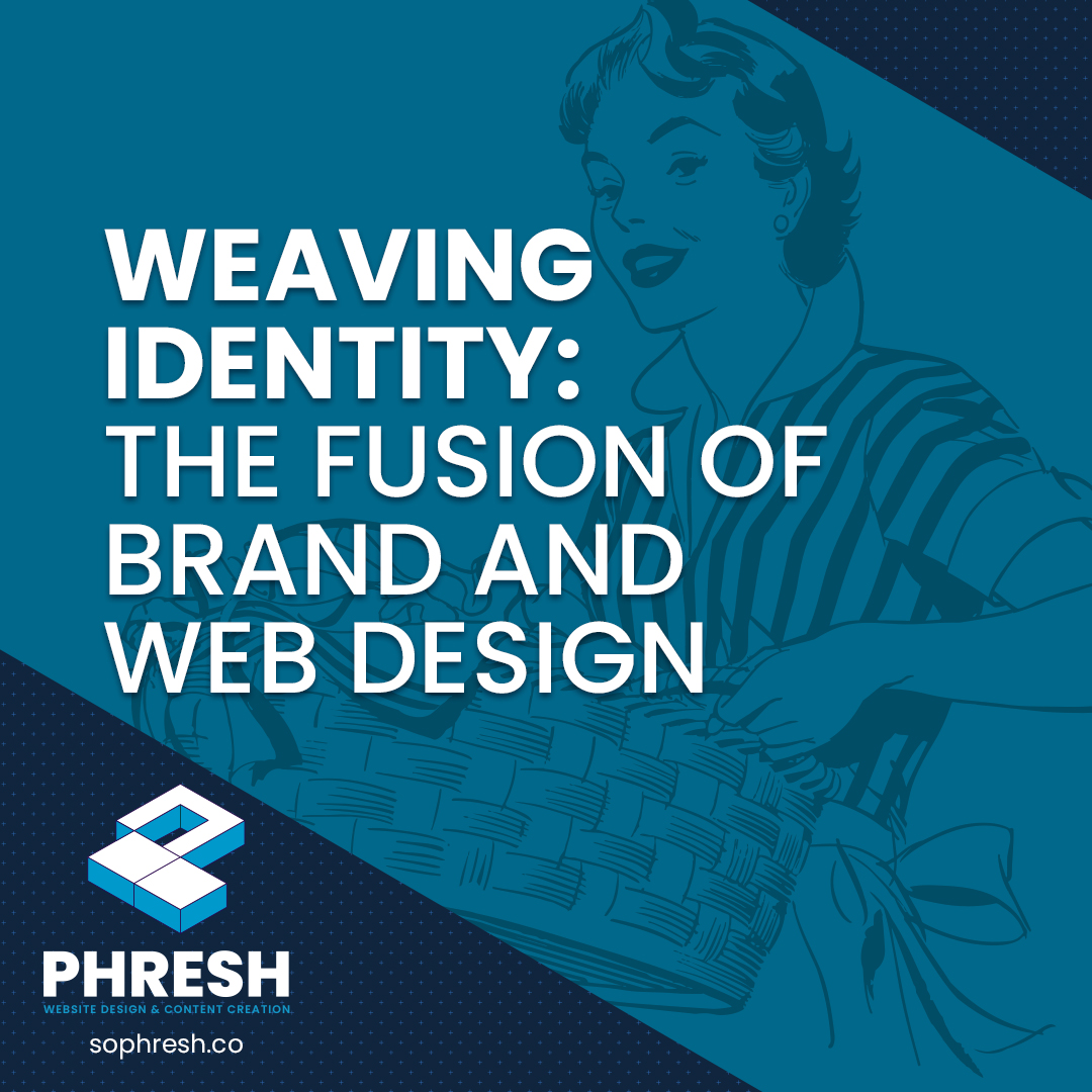 weaving identity the fusion of brand and web design